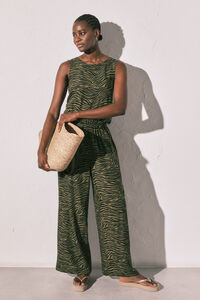 Women'secret Jumpsuit largo animal print