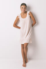 Women'secret Camis&oacute;n corto de canal&eacute; rosa rosa