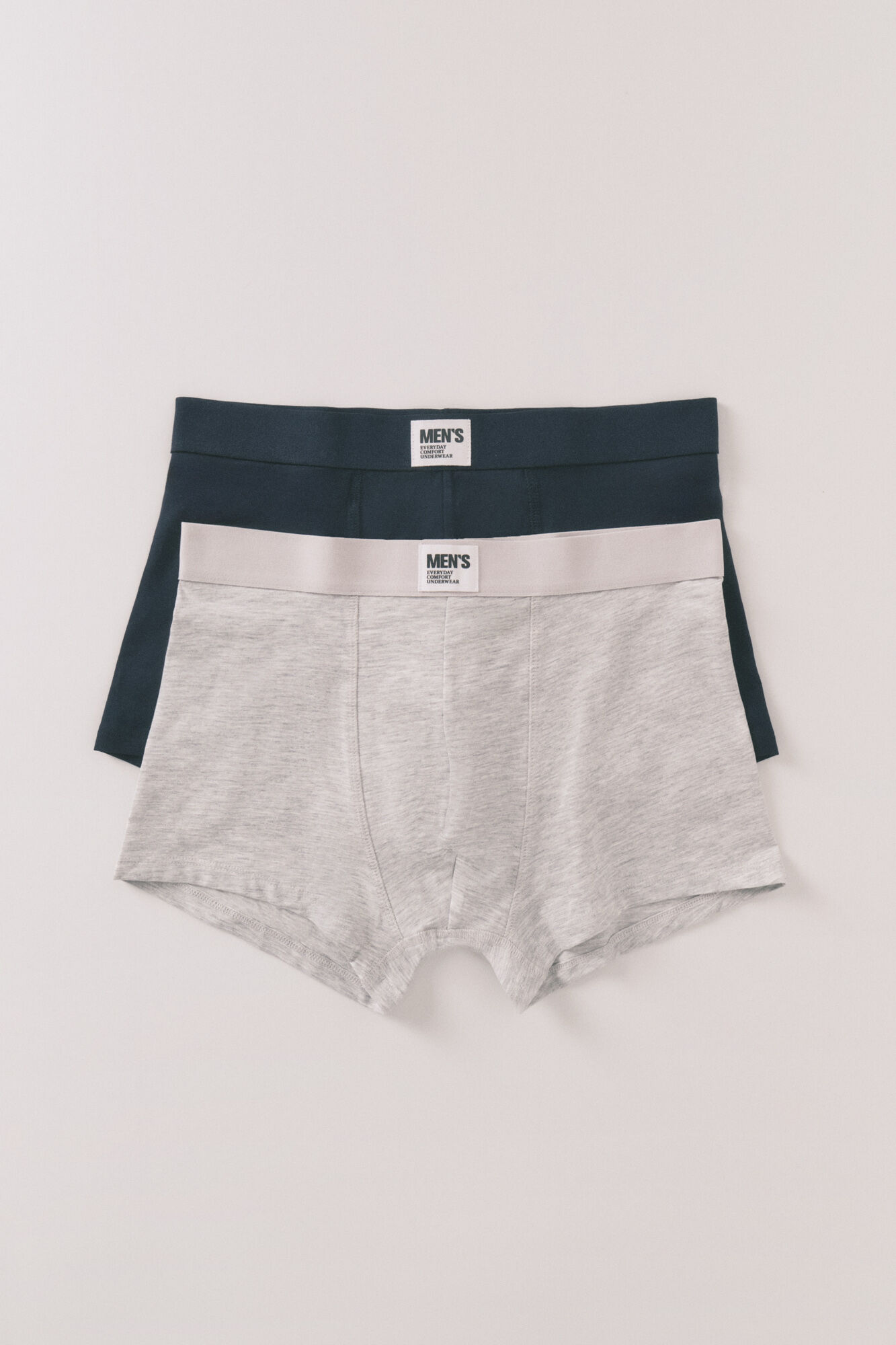 Women'secret Pack de 2 boxer liso azules azul