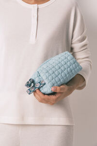 Women'secret Pequeño neceser verde acolchado