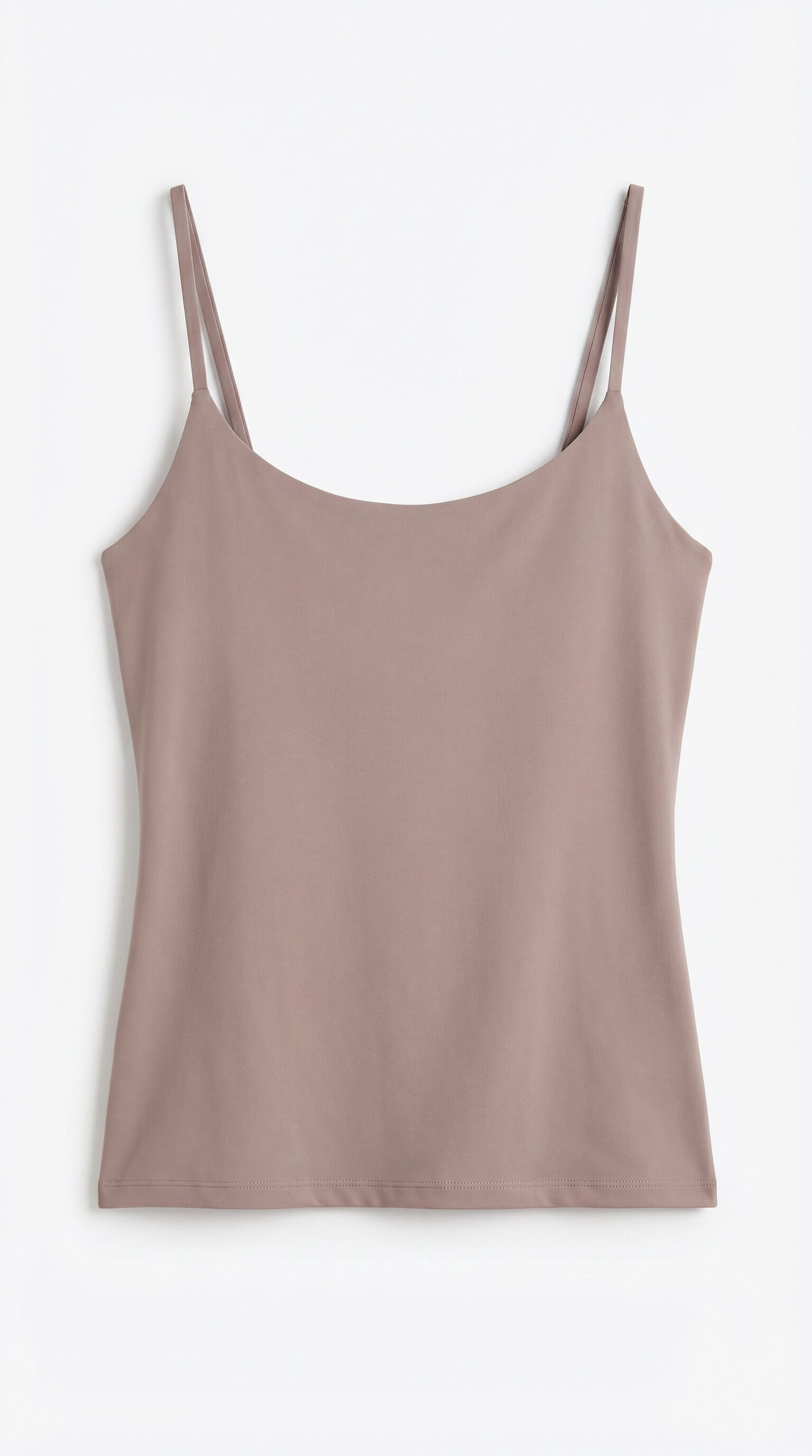 Women'secret Playera de copa fija interior marr&oacute;n caf&eacute;