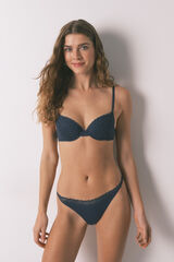 Women'secret Tanga de tanga azul azul