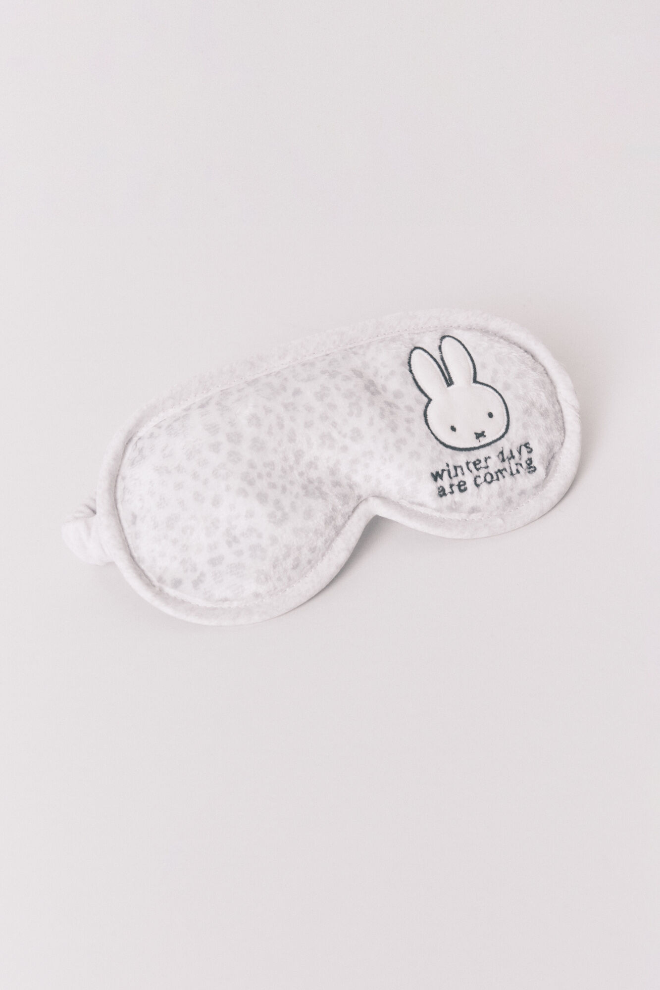 Women'secret Mascarilla con estampado animal de Miffy gris