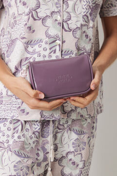 Womensecret Cosmetiquera charol morado/lila