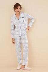 Womensecret Pijama camisera 100% algodón Snoopy estampado
