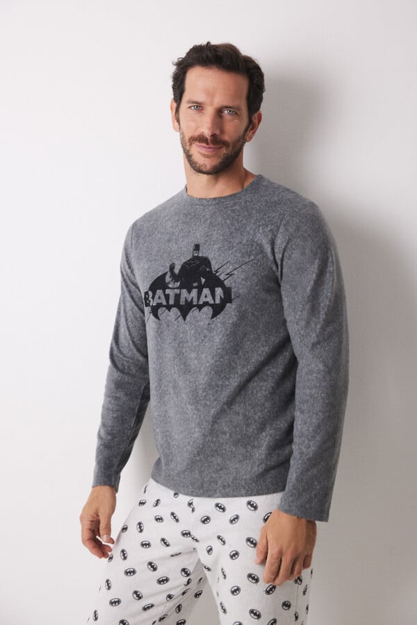 Pijama larga hombre polar