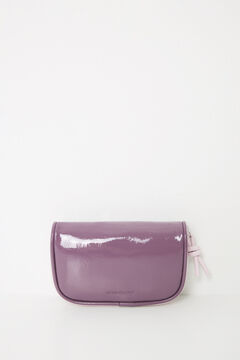 Womensecret Cosmetiquera charol morado/lila