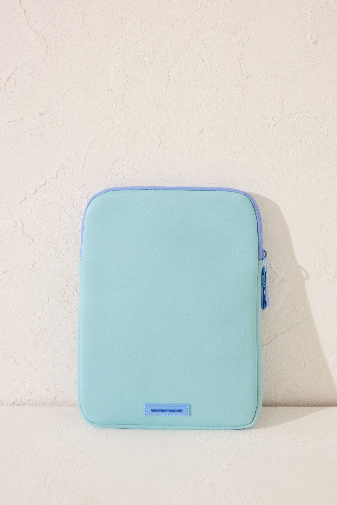 Women'secret Funda de neopreno azul para iPad verde