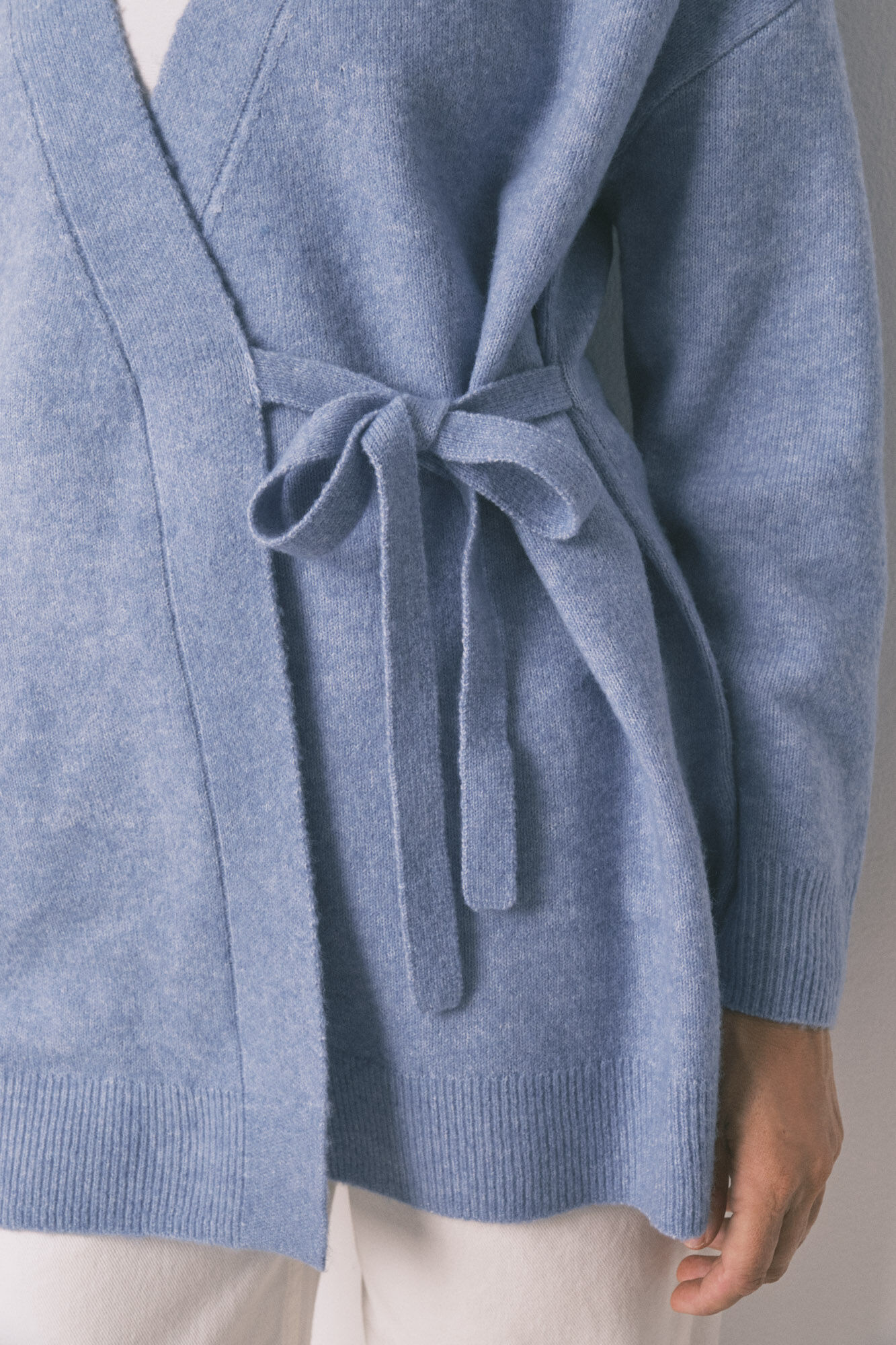 Women'secret C&aacute;rdigan midi tejido tricot azul azul