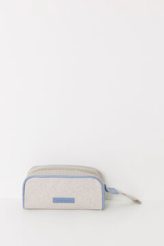 Womensecret Pequeño neceser de nailon de Snoopy beige