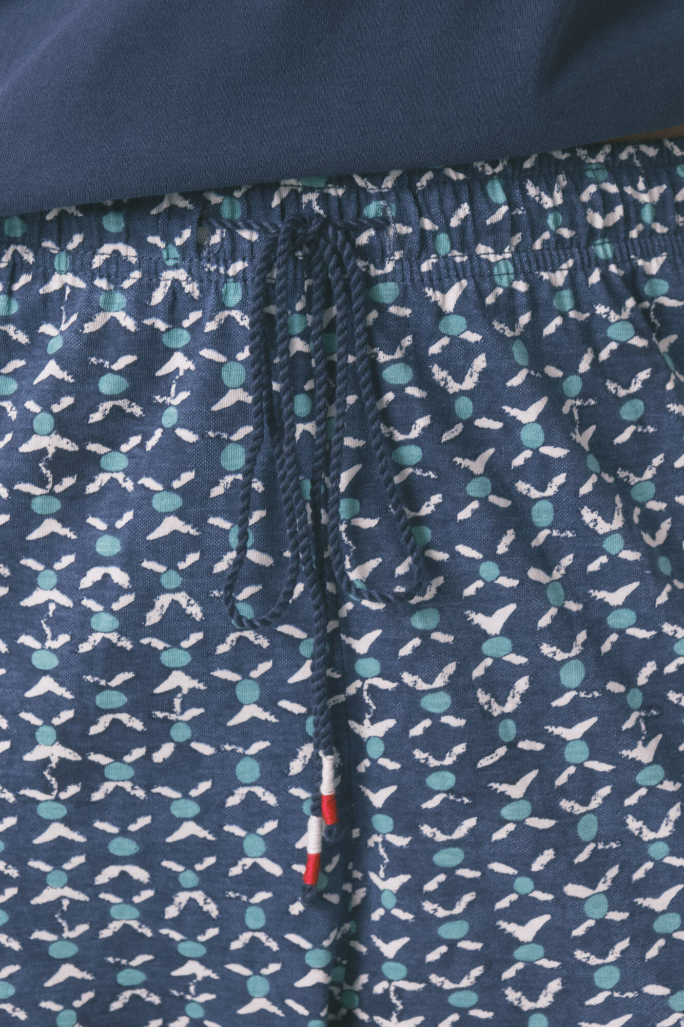 Women'secret Pijama Capri Moomin 100 % algod&oacute;n en color azul  azul