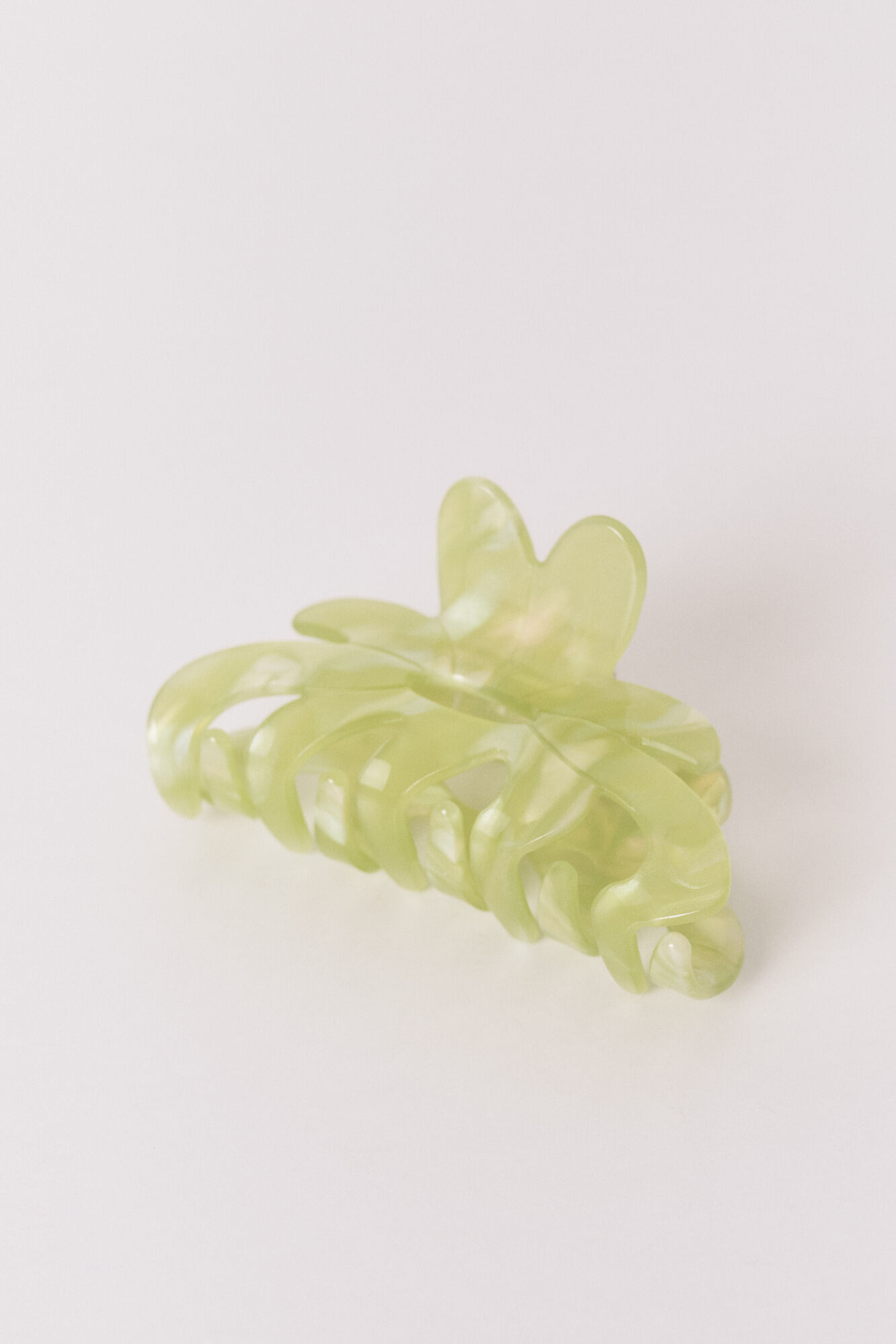 Women'secret Pinza de pelo de flor verde verde