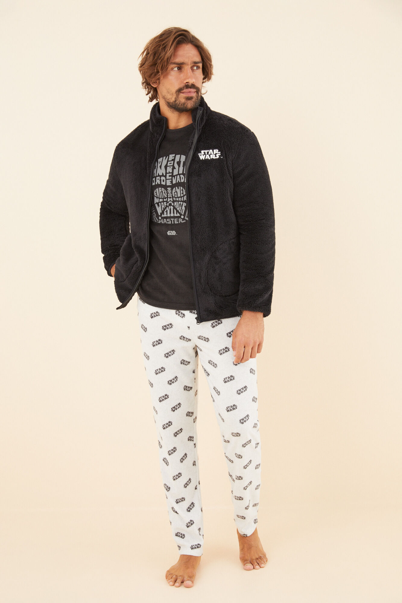Bata corta hombre Star Wars Pijamas de hombre Springfield MX