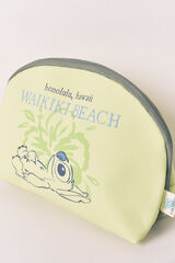 Women'secret Neceser mediano engomado Stitch verde