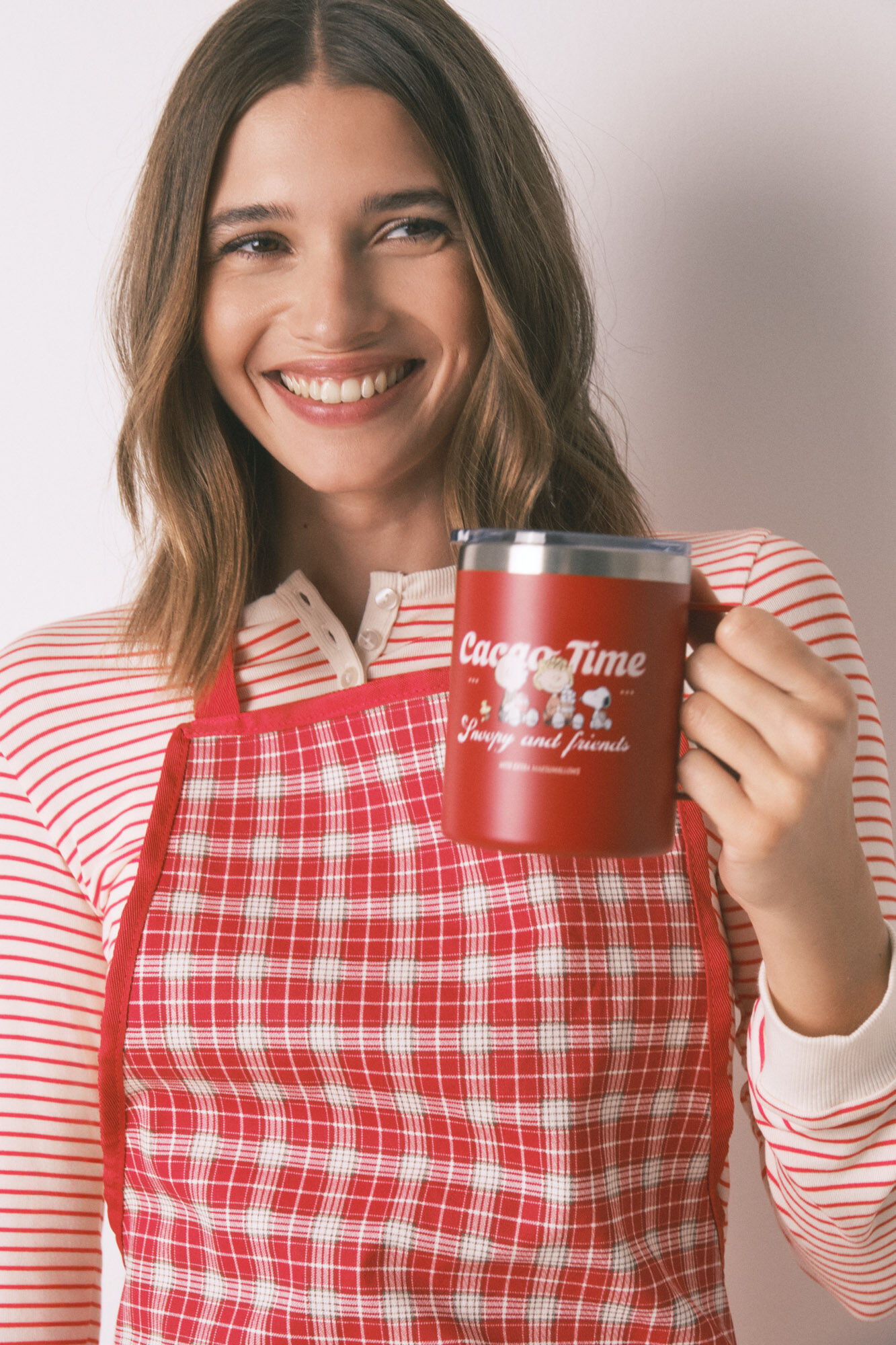 Women'secret Taza t&eacute;rmica con estampado de Snoopy