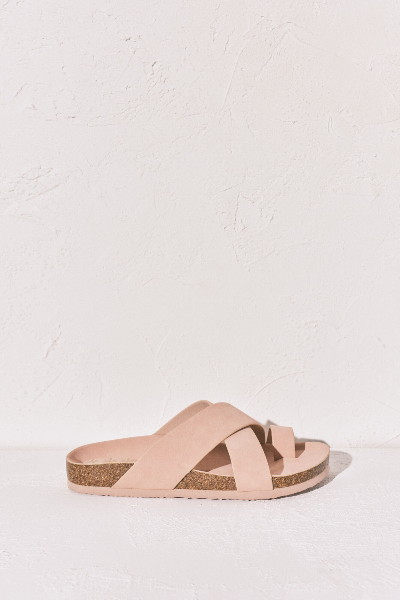 Women'secret Sandalia bio de tiras cruzadas rosa rosa