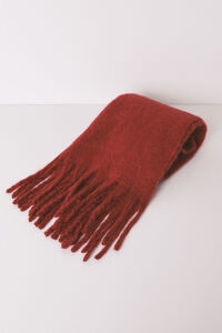 Women'secret Bufanda mohair rojo