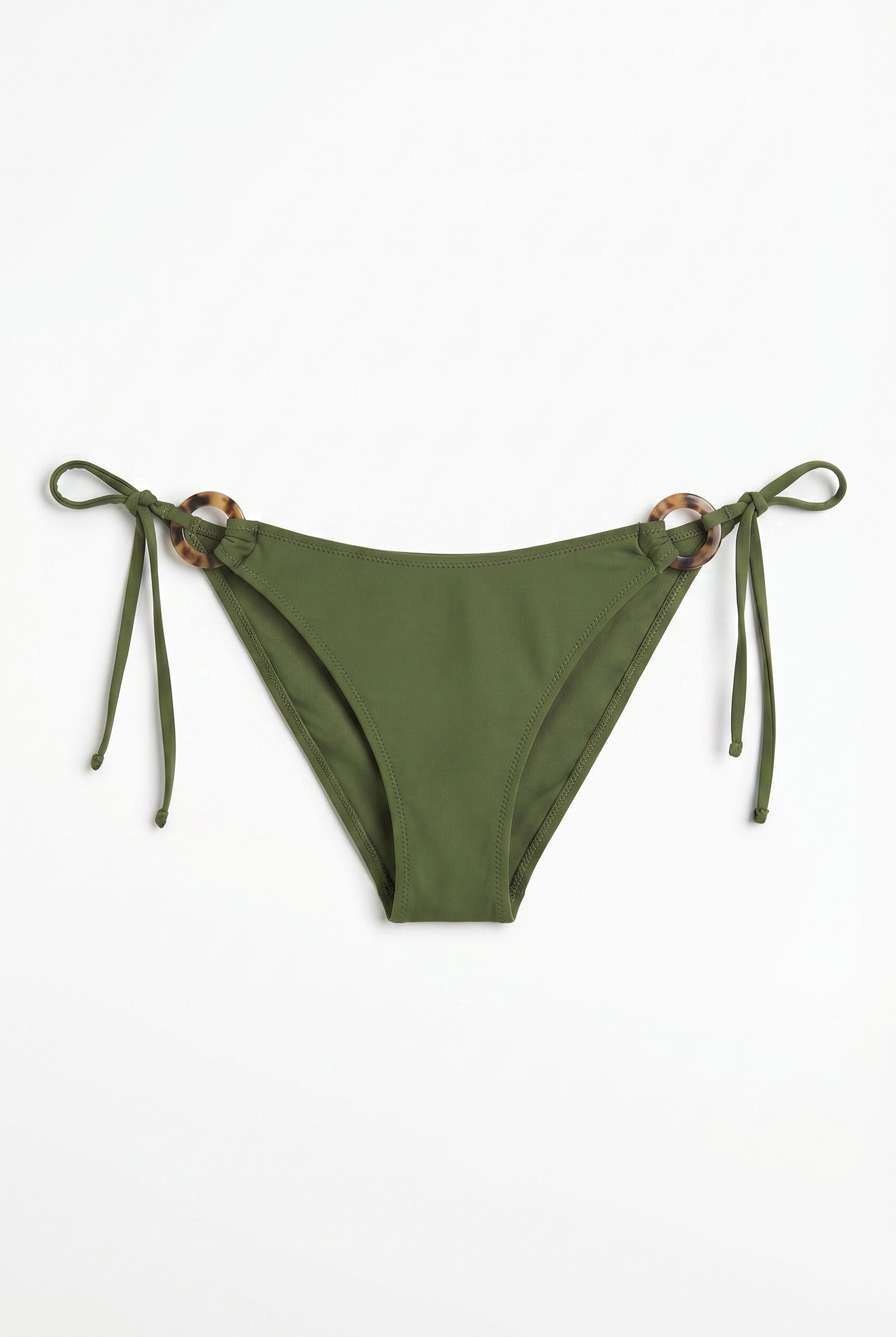 Women'secret Panty de bikini brasile&ntilde;o efecto U kaki kaki