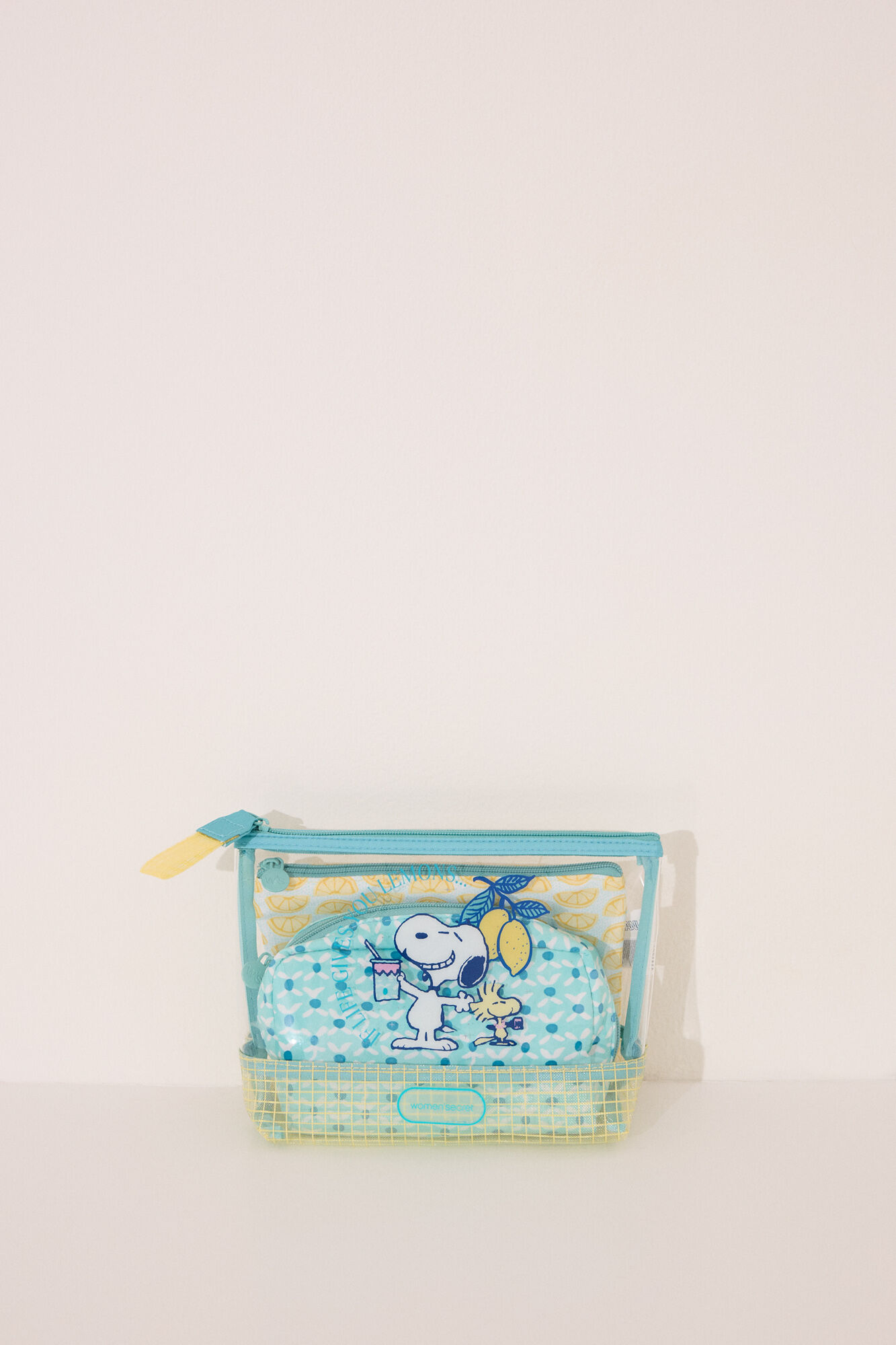 Women'secret Neceser multicolor de Snoopy