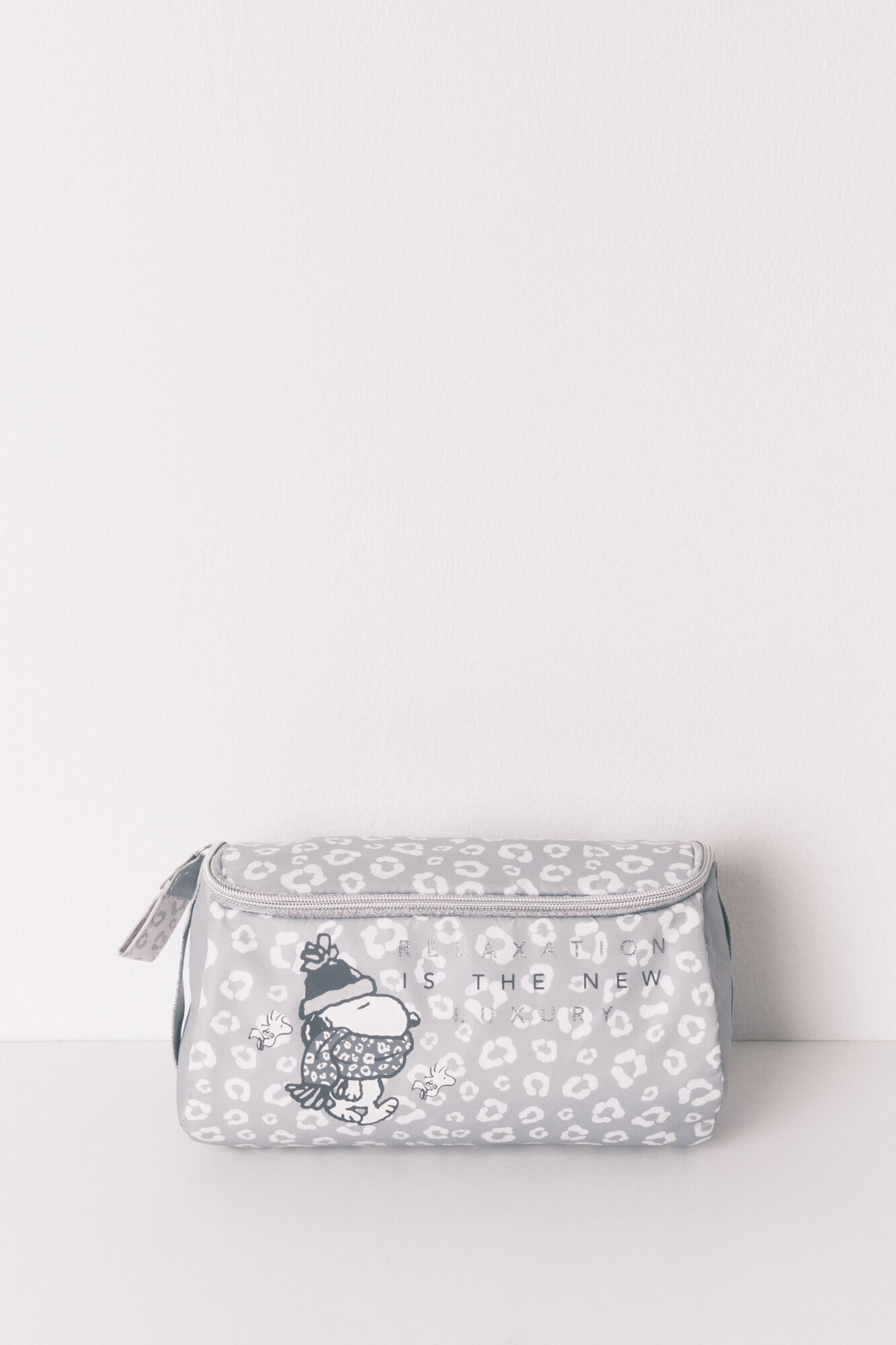 Women'secret Neceser con cierre y estampado animal de Snoopy