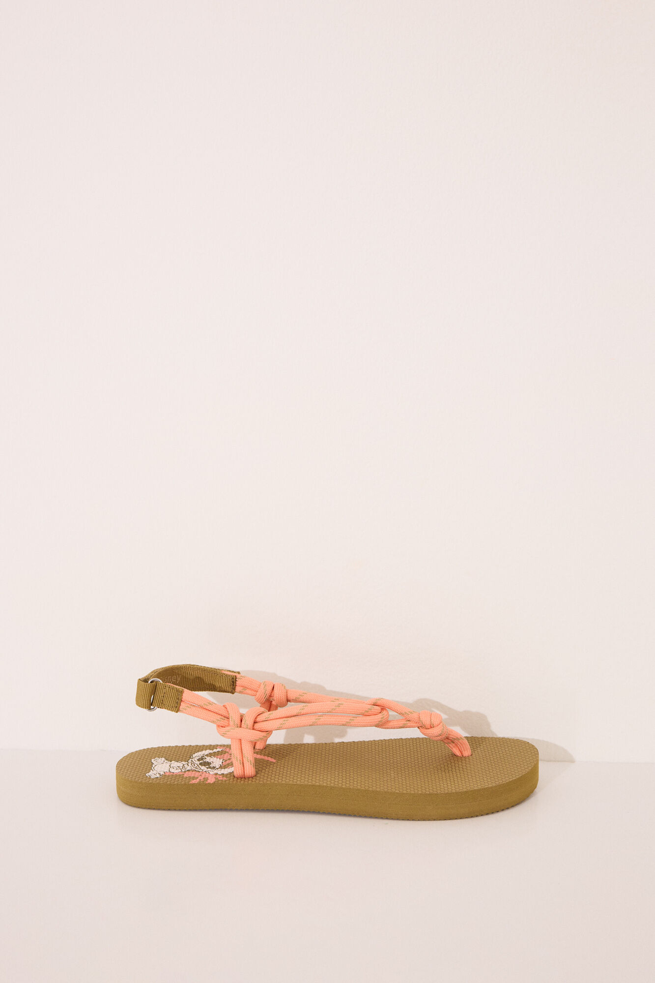 Women'secret Chanclas de cuerda de Lilo & Stitch kaki