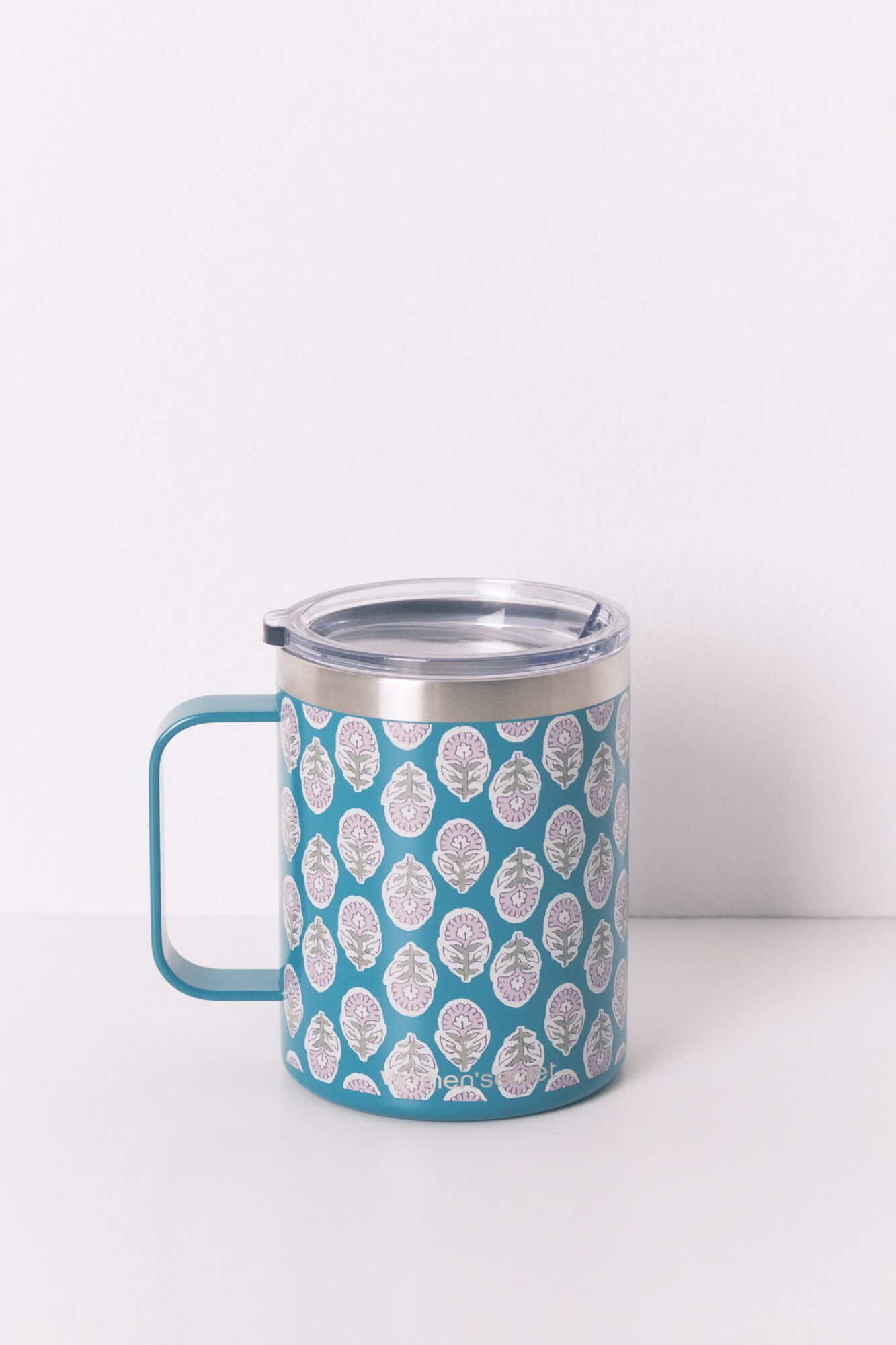 Women'secret Taza t&eacute;rmica con estampado verde