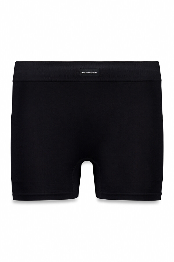 Women'secret Pantalón negro sin costuras negro