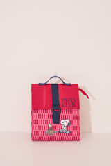 Women'secret Bolsa t&eacute;rmica de nailon para alimentos de Snoopy estampado