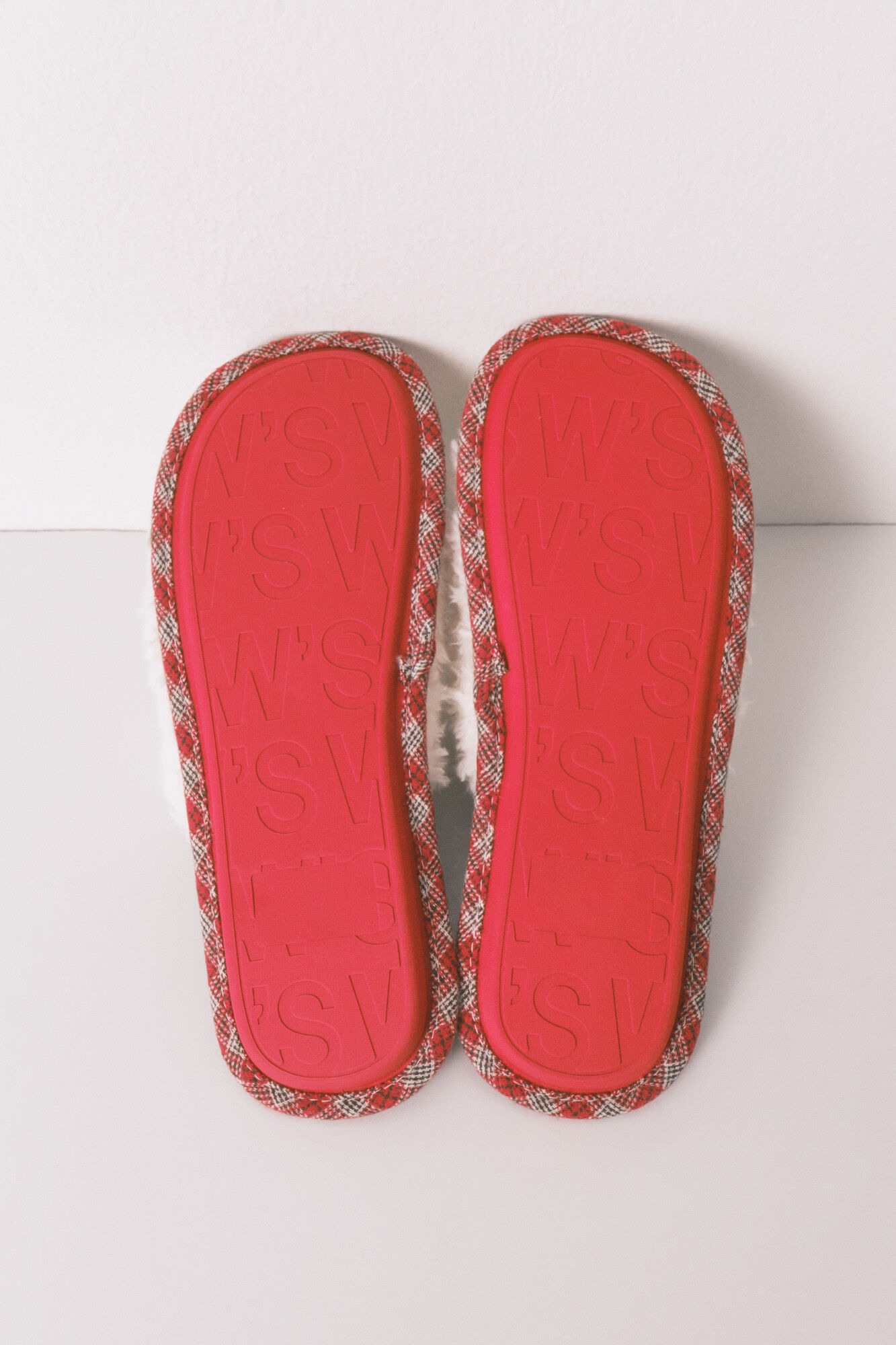 Women'secret Pantuflas para casa de borrego de oveja a cuadros de Snoopy estampado