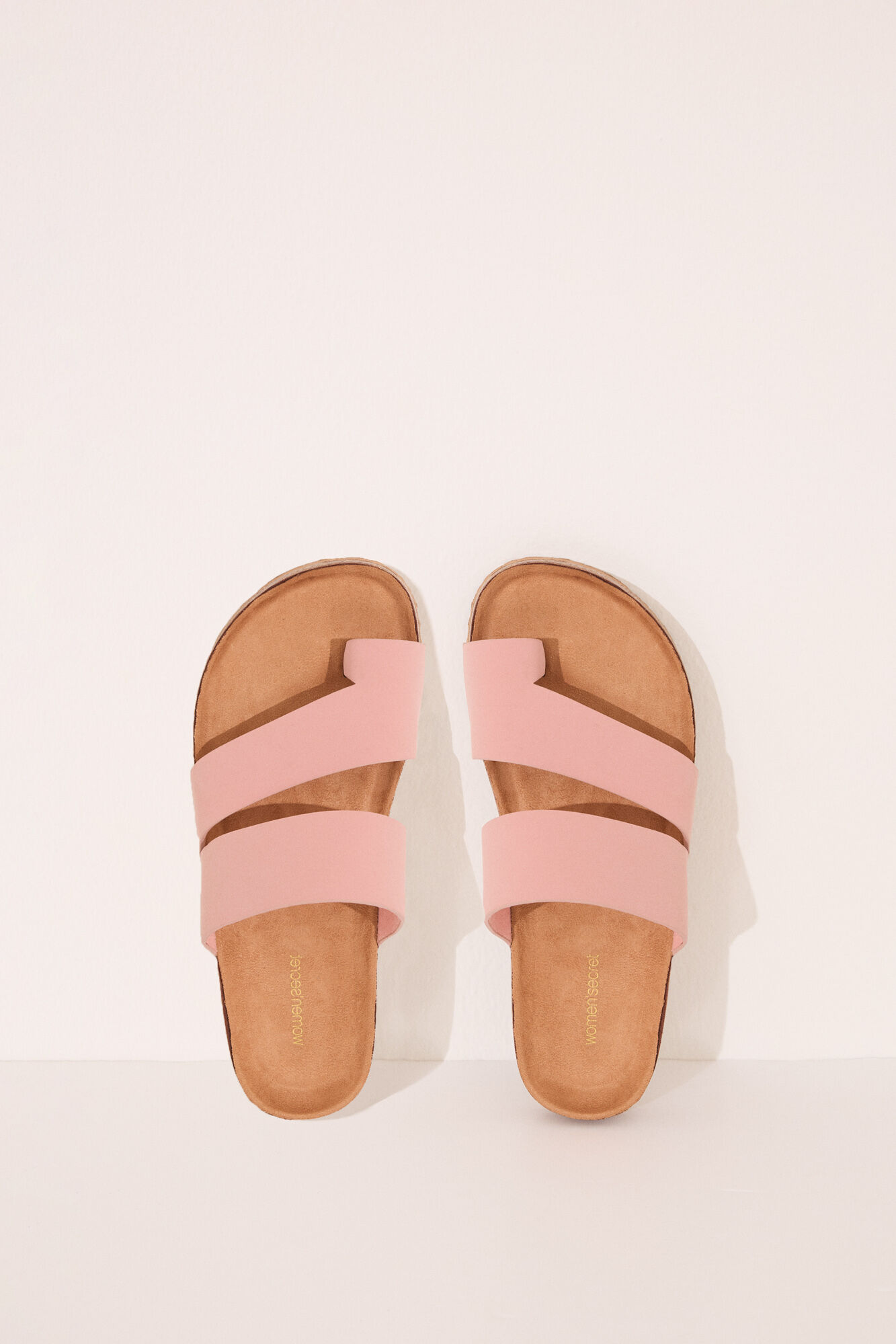 Women'secret Chanclas Bio Coral naranja