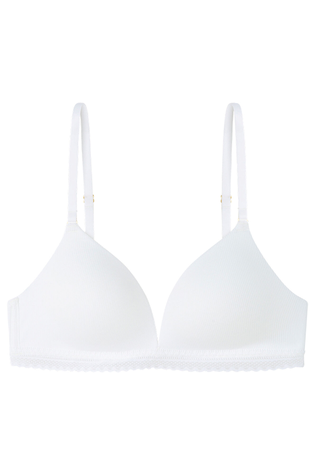 Women'secret Brasier triangular CHARMING relleno algod&oacute;n marfil marfil