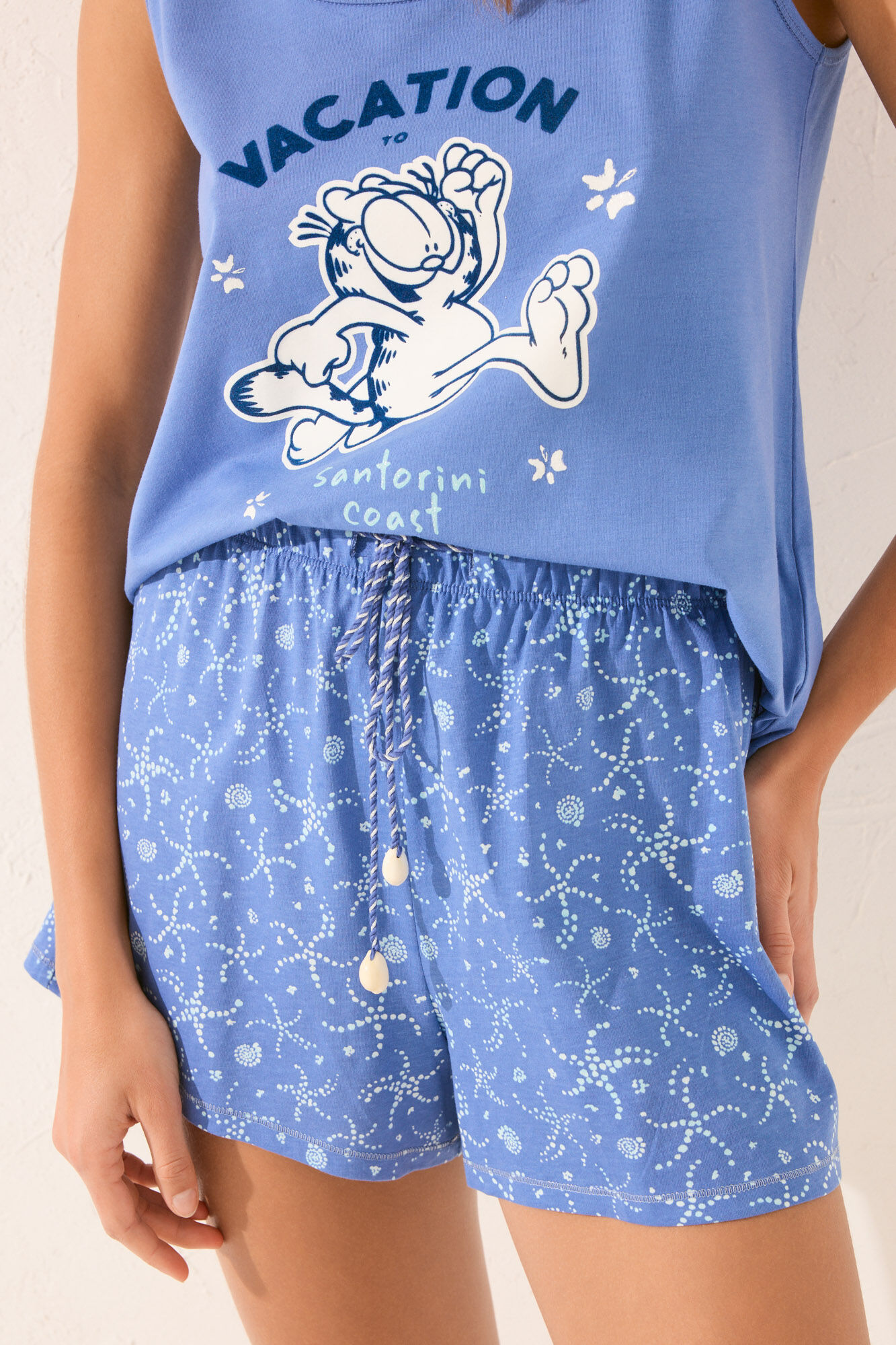 Women'secret Pijama de tirantes azul marino azul