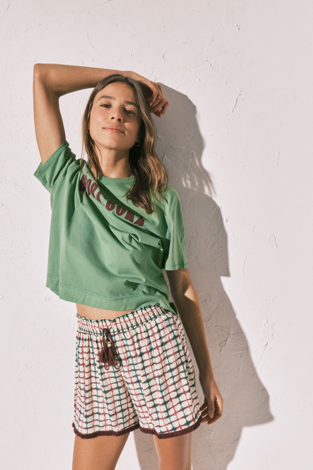 Women'secret Short a cuadros