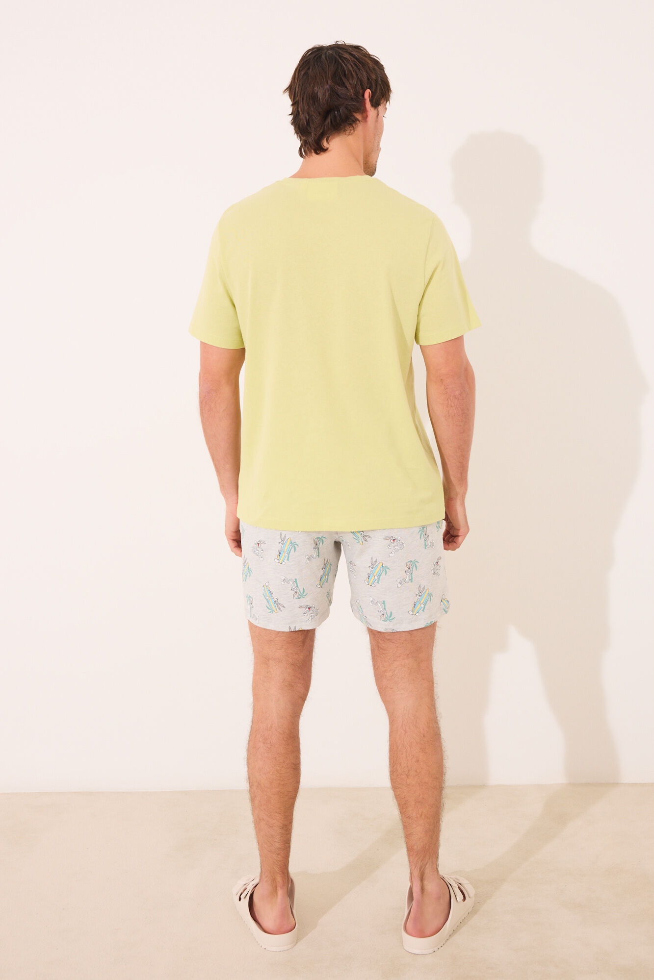 Women'secret Pijama verde de Bugs Bunny verde