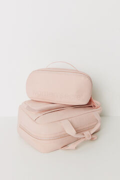 Womensecret Neceser mediano rubber rosa rosa
