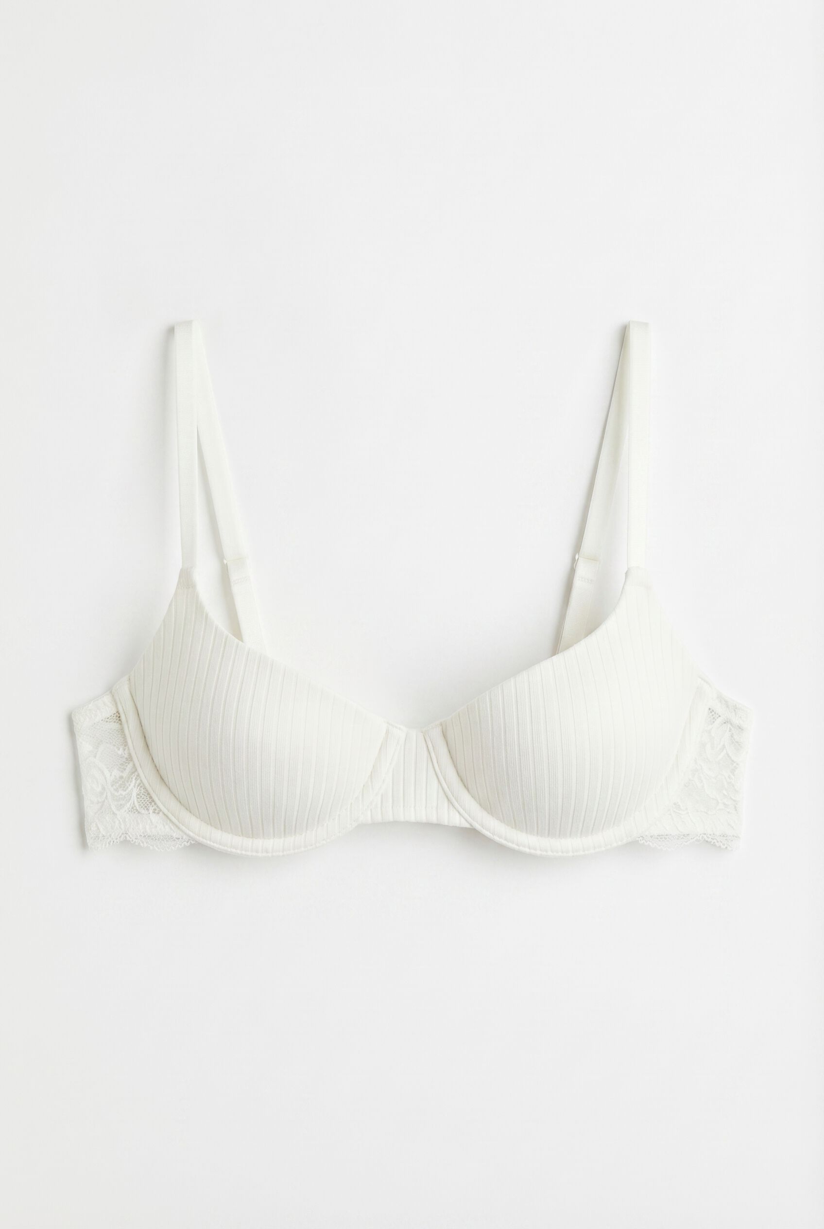 Women'secret Brasier cl&aacute;sico con relleno de algod&oacute;n blanco BEAUTIFUL marfil