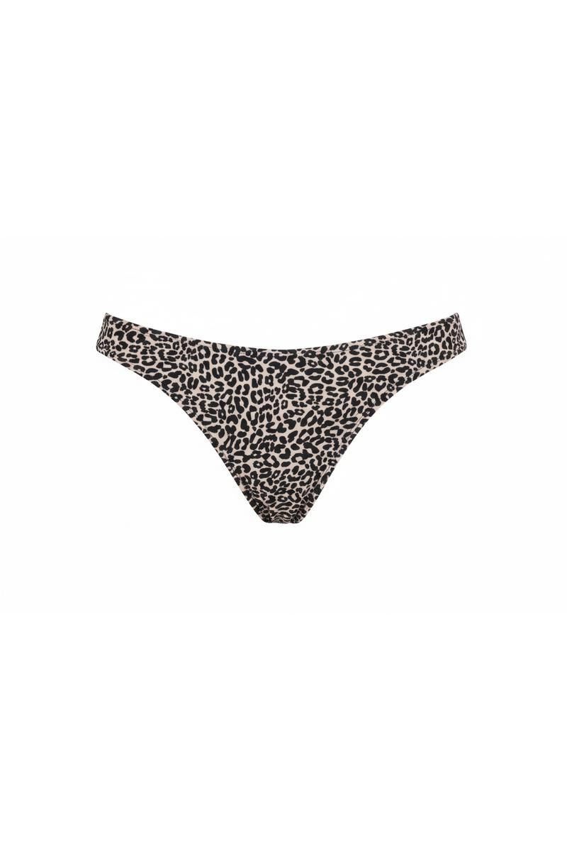 Women'secret Panty bikini cl&aacute;sica animal print leopardo blanco