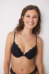 Womensecret GORGEOUS brasier efecto push up negro negro