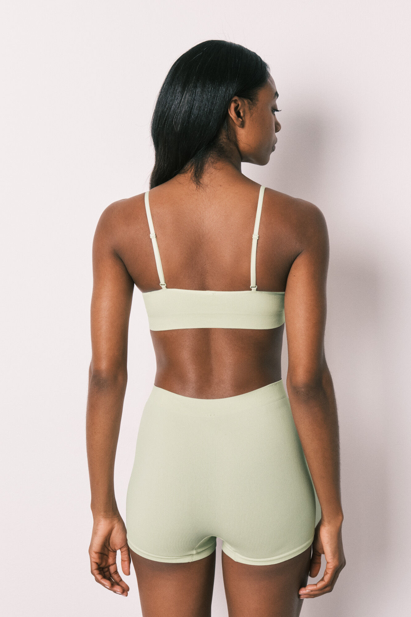 Women'secret Boxer sin costuras verde verde