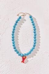 Women'secret Collar azul langosta azul