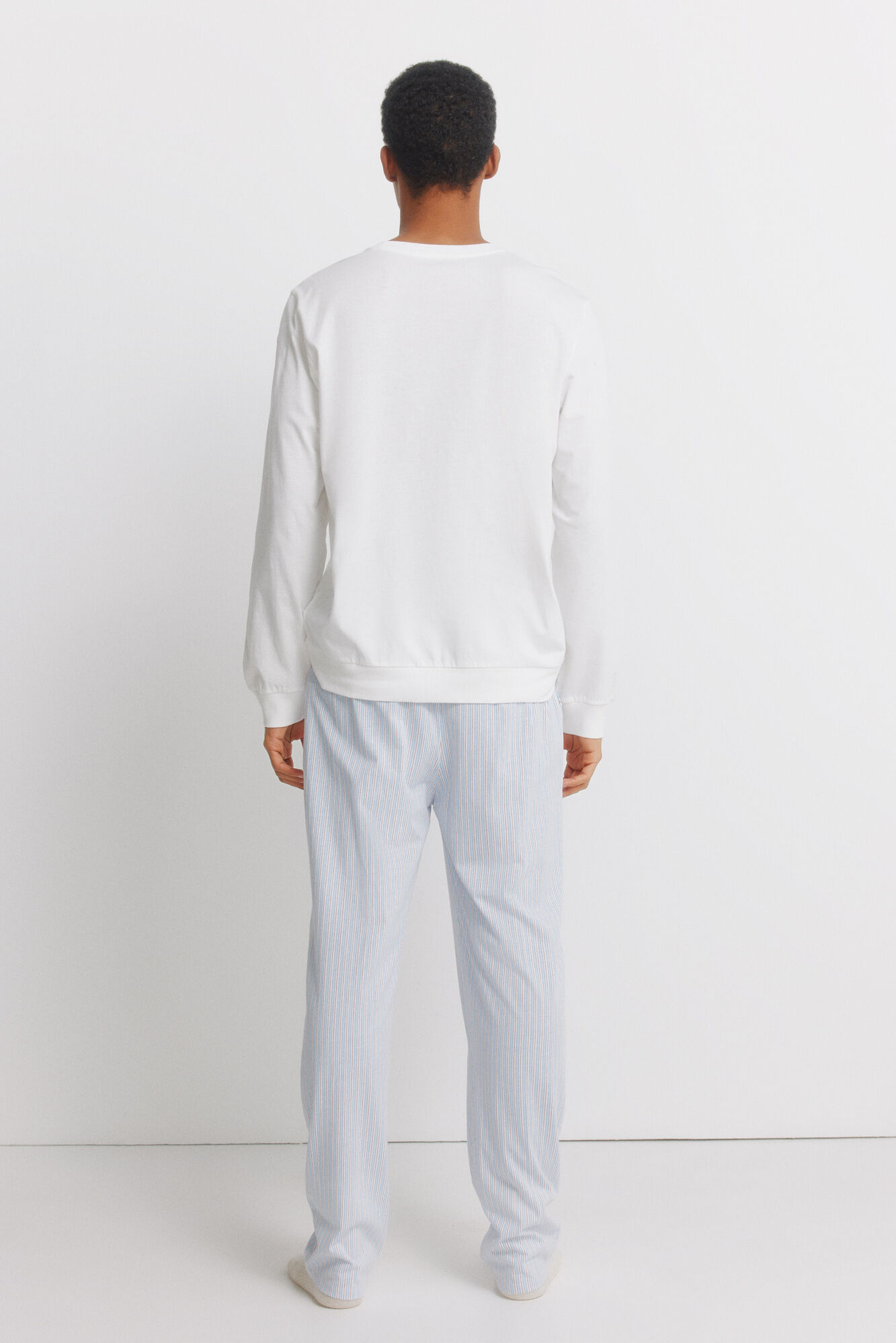 Women'secret Pijama mensaje de algod&oacute;n marfil