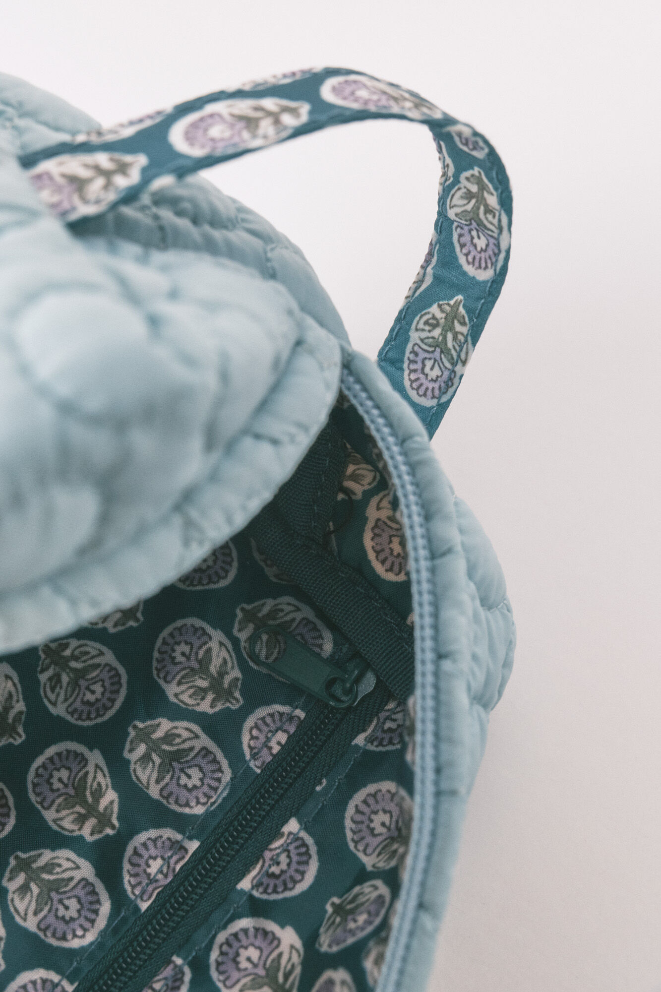 Women'secret Peque&ntilde;o neceser verde acolchado 