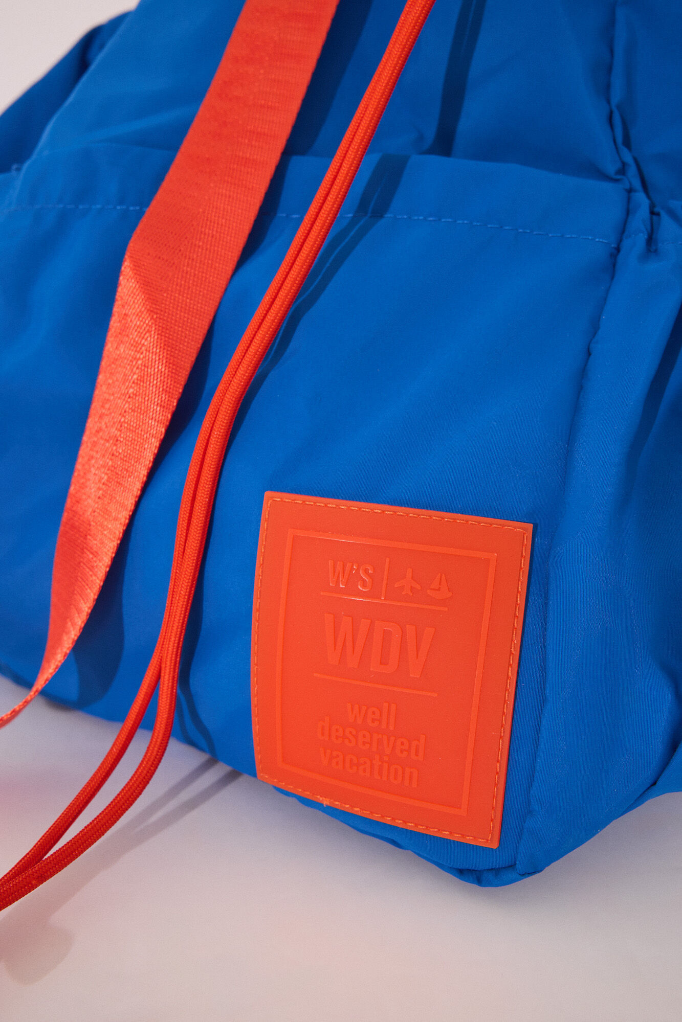 Women'secret Bolsa multiusos de nailon azul, bolsa  azul