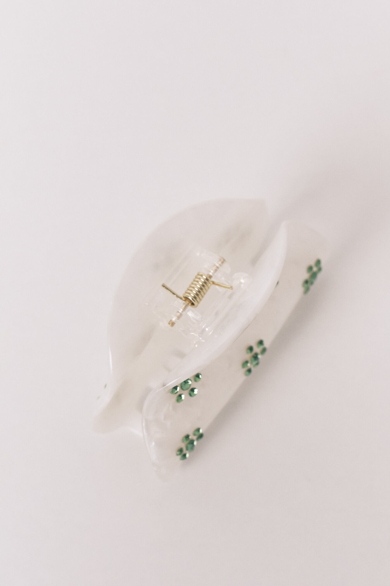 Women'secret Pinza para el cabello con strass marfil