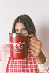 Women'secret Taza t&eacute;rmica con estampado de Snoopy rojo