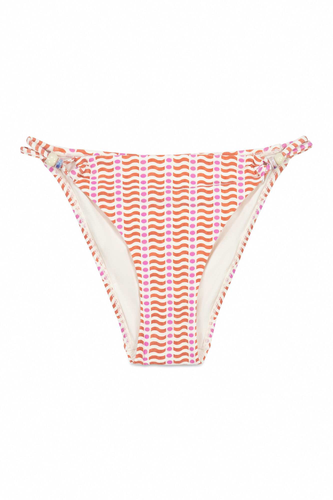 Women'secret Panty de bikini con estampado geom&eacute;trico cl&aacute;sica estampado