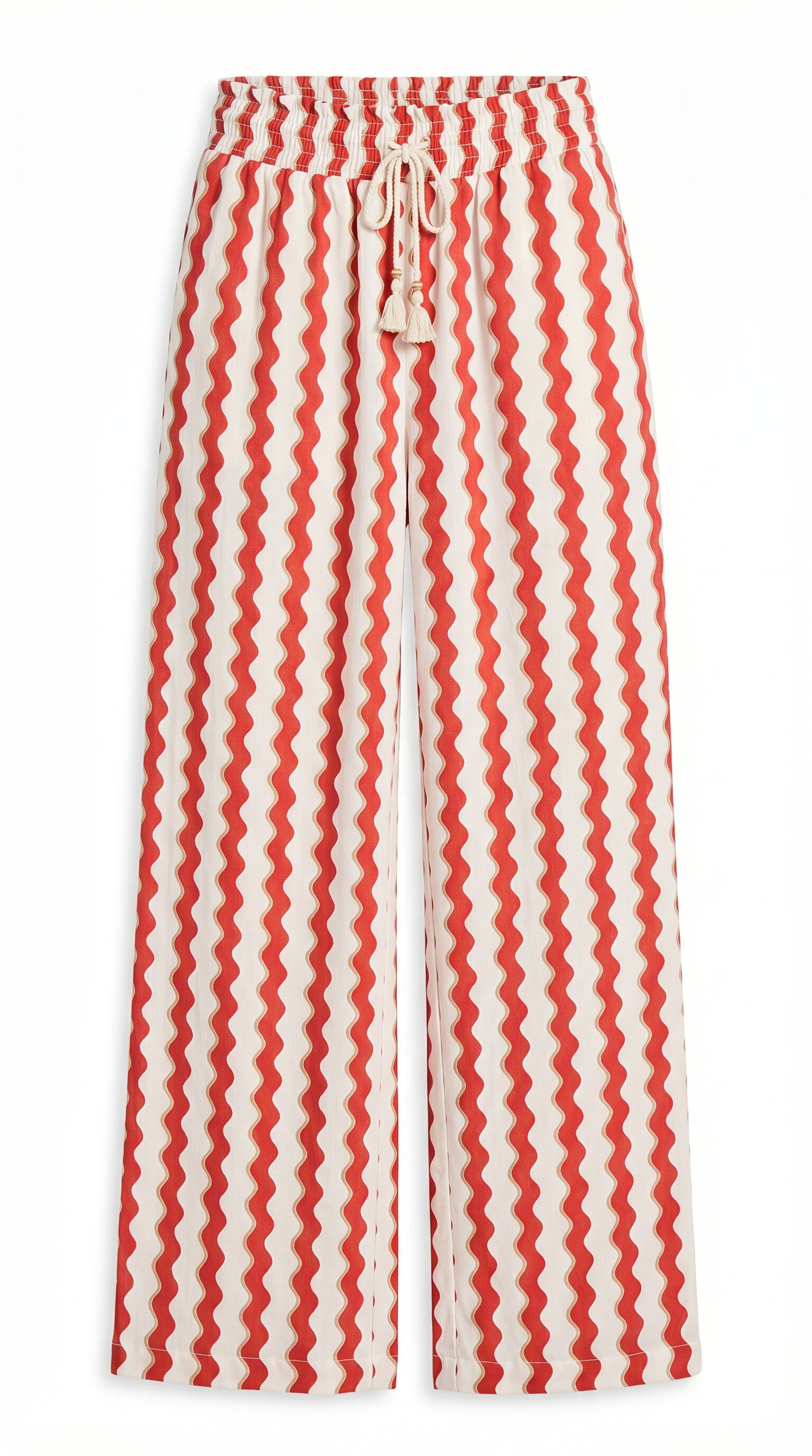 Women'secret Pantal&oacute;n largo estampado de textura estampado