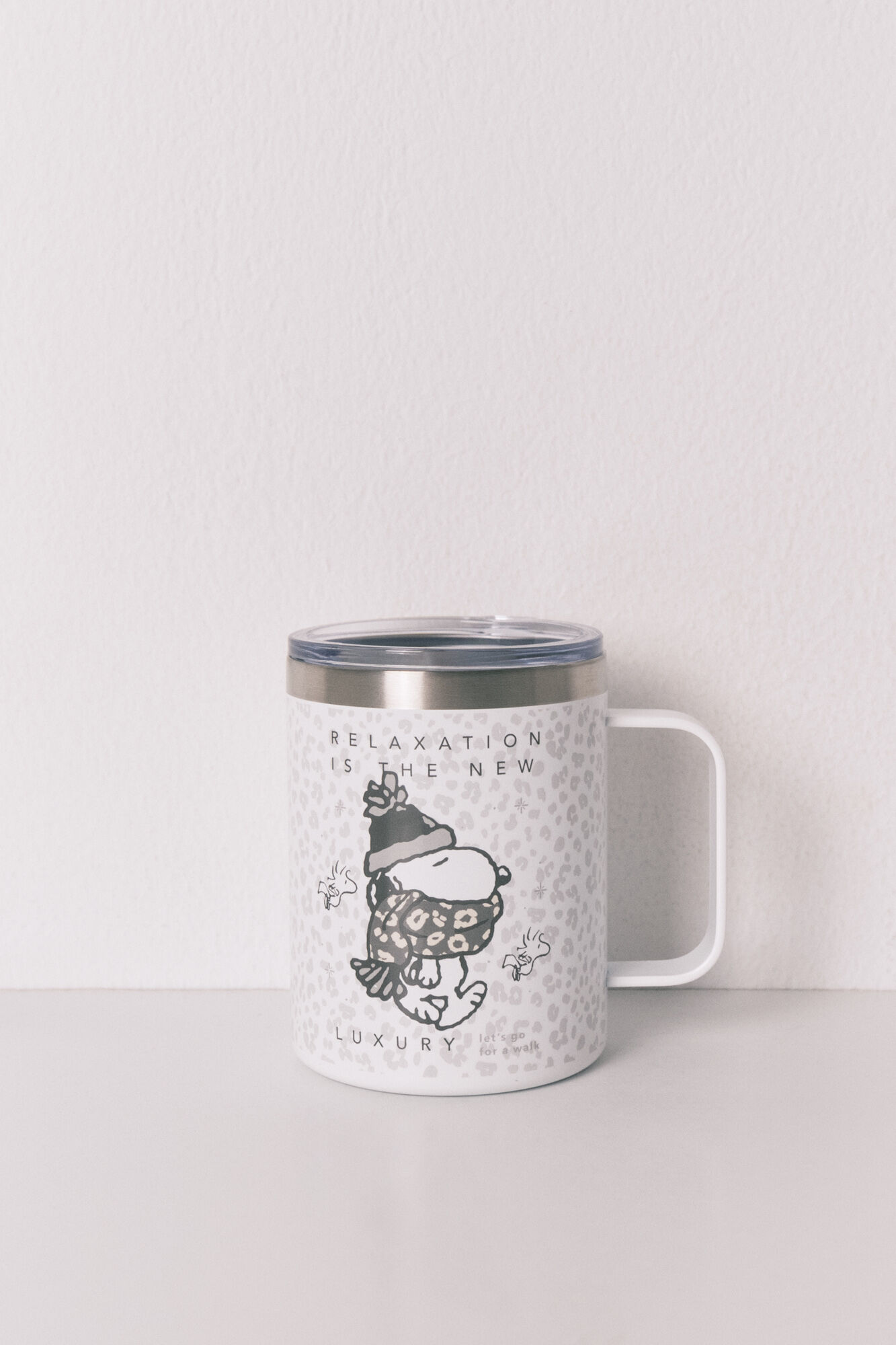 Women'secret Taza t&eacute;rmica con estampado animal de Snoopy