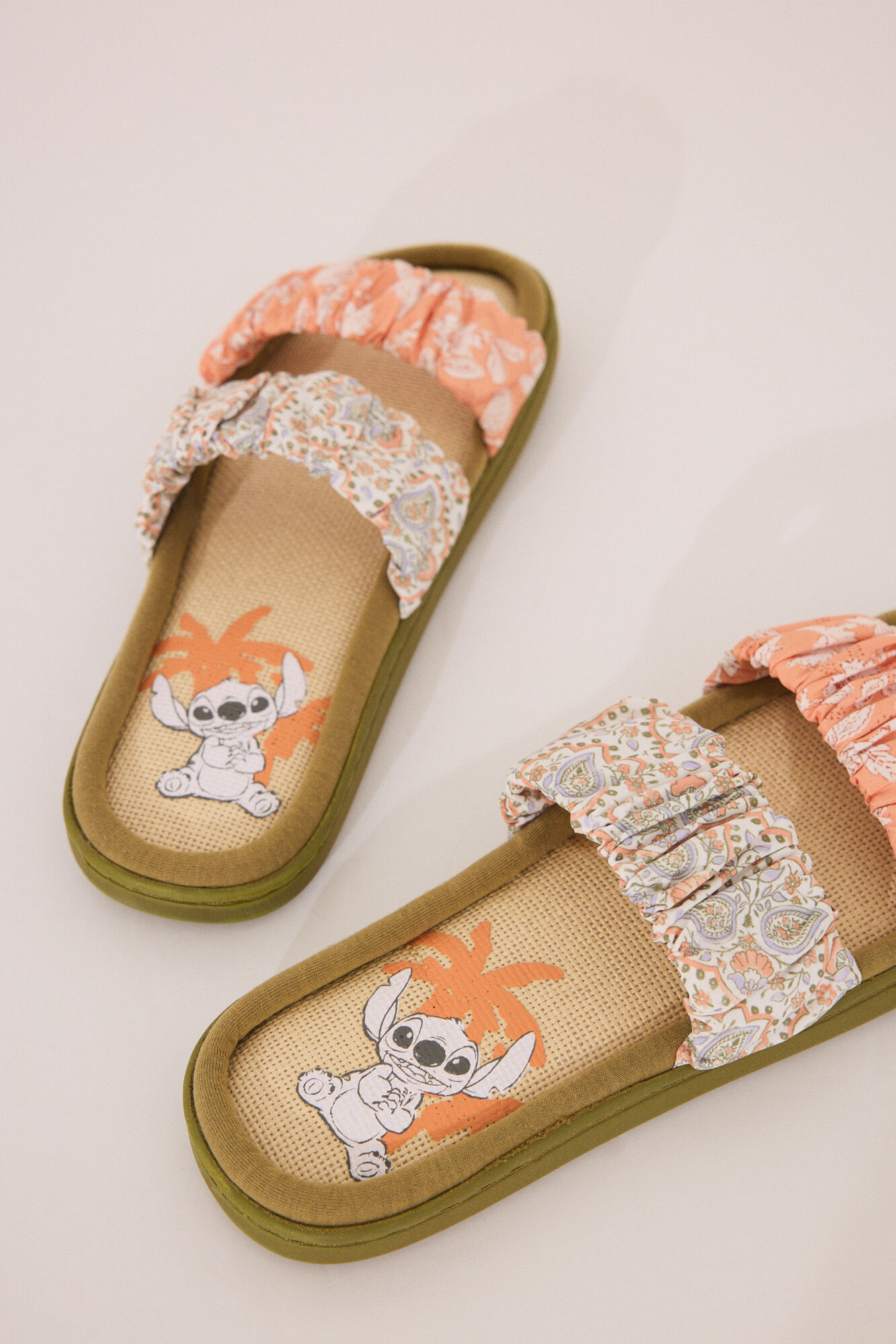 Women'secret Pantuflas para casa de Lilo y Stitch estampado