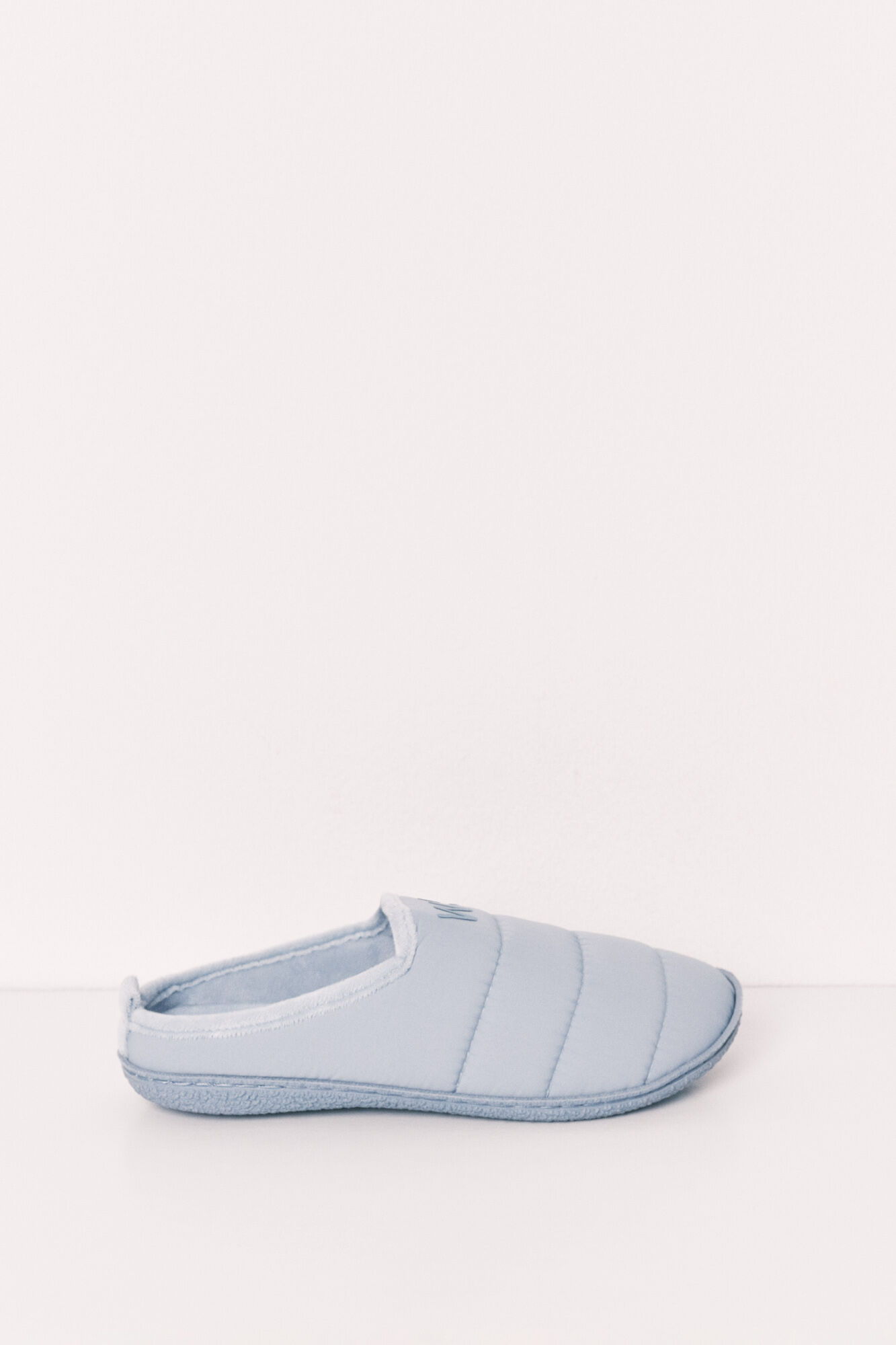 Women'secret Pantuflas acolchadas azul azul
